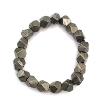 将图片加载到图库查看器，Pyrite Polygon Bracelet
