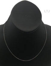 Load image into Gallery viewer, Rhodium plain 925 silver chain
