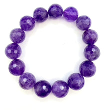 Cargar imagen en el visor de la galería, Amethyst Faceted Bracelet
