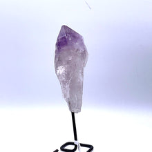 Load image into Gallery viewer, Amethyst Point on Metal Stand
