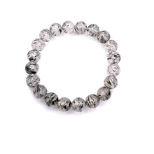 将图片加载到图库查看器，Gray Biotite Mica 5A Bracelet
