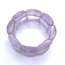 Cargar imagen en el visor de la galería, Amethyst Strechy Bracelet
