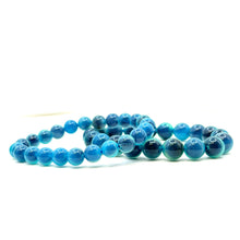 Load image into Gallery viewer, Blue Sugar Agate Bracelet

