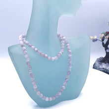 将图片加载到图库查看器，Cat&#39;s Eye Kunzite Triple Layer 5A Necklace
