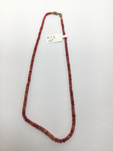 Load image into Gallery viewer, Natural Ruby Faceted Necklace
