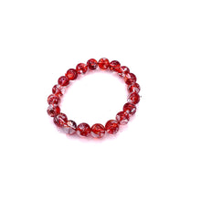 Загрузить изображение в средство просмотра галереи, Red Phoenix Feather Quartz Bracelet 3A
