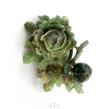 Load image into Gallery viewer, Jade Hand-carved vintage vase
