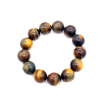 将图片加载到图库查看器，Yellow/ Blue Tiger&#39;s Eyes Bracelet
