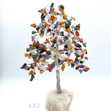 将图片加载到图库查看器，Natural Gemstone Tree (Hand-made)
