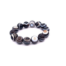 Cargar imagen en el visor de la galería, Eye Agate Bracelet 5A
