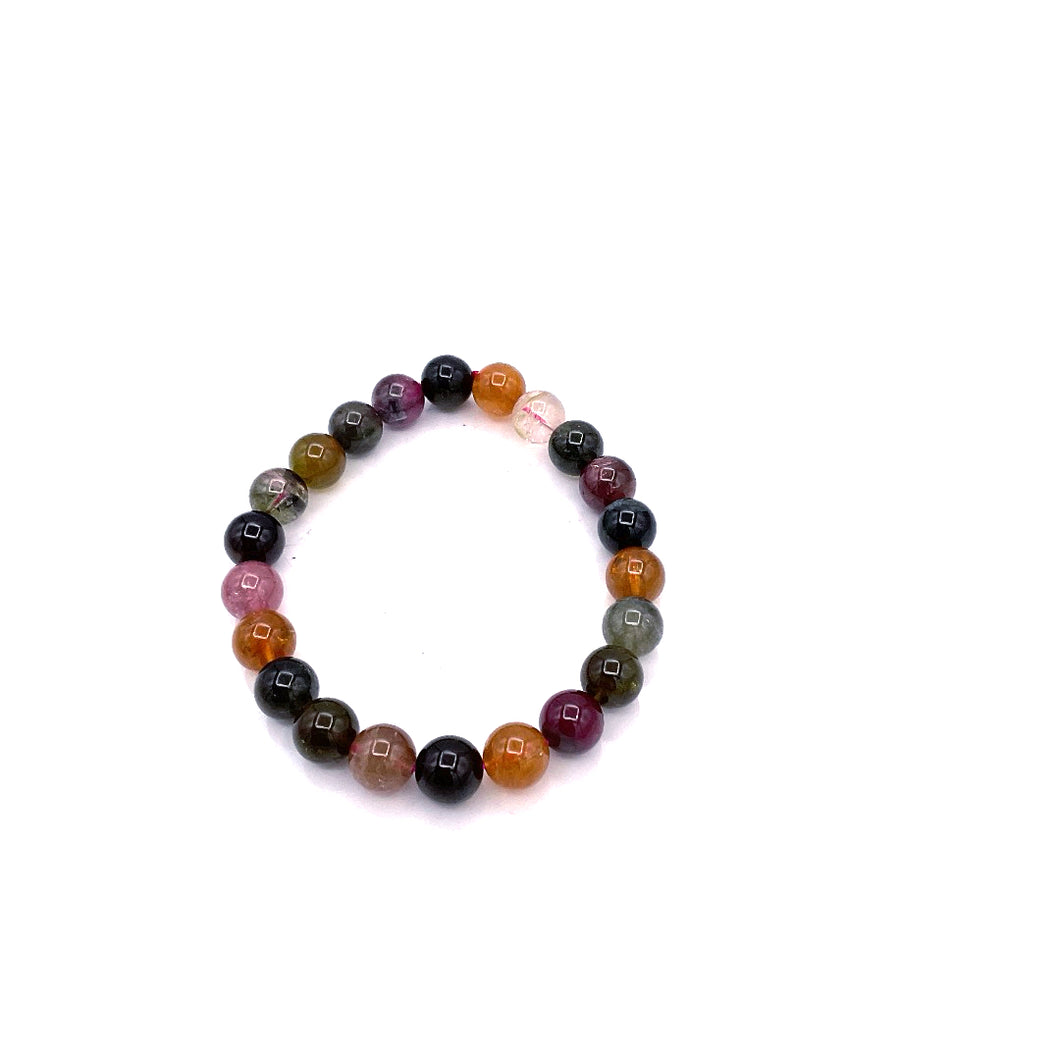 5A Watermelon Tourmaline Bracelet