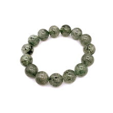 Загрузить изображение в средство просмотра галереи, Green Rutilated Quartz 3A Bracelet
