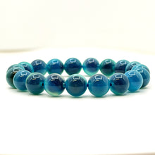Load image into Gallery viewer, Blue Sugar Agate Bracelet
