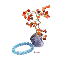 将图片加载到图库查看器，Aquamarine Bracelet AAA
