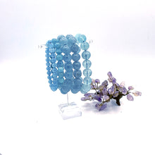 Load image into Gallery viewer, Aquamarine Bracelet AAA
