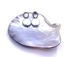 Load image into Gallery viewer, Natural Freshwater Hanging Earrings with Sterling Silver
