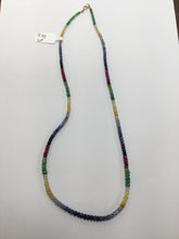 Load image into Gallery viewer, Mixed Gemstone Faceted Necklace
