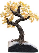 Cargar imagen en el visor de la galería, Citrine with Amethyst Base Tree of Life
