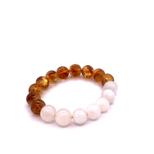 将图片加载到图库查看器，Rainbow Moonstone &amp; Golden Citrine 3A Bracelet
