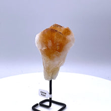 Load image into Gallery viewer, Citrine Point On Metal Stand
