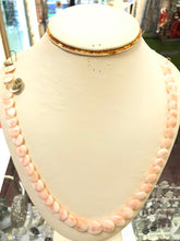 Load image into Gallery viewer, Angel Skin Coral Flap Necklace
