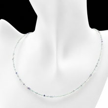 Cargar imagen en el visor de la galería, Gemstone Faceted Necklace

