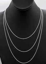 Load image into Gallery viewer, Adjustable 925 Silver Chain
