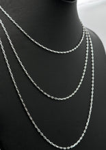 Load image into Gallery viewer, Adjustable 925 Silver Chain
