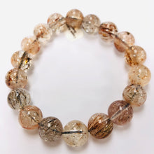Load image into Gallery viewer, Copper Rutilated Quartz Bracelet
