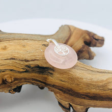 Load image into Gallery viewer, Gemstone Pendant with Tree Of Life
