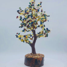 Load image into Gallery viewer, Gemstone Tree of Life Wood Base
