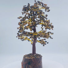 Load image into Gallery viewer, Gemstone Tree of Life Wood Base
