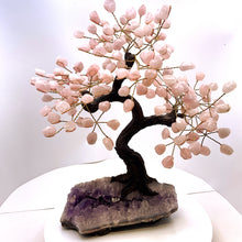 Cargar imagen en el visor de la galería, Gemstone Tree of Life with Amethyst Base

