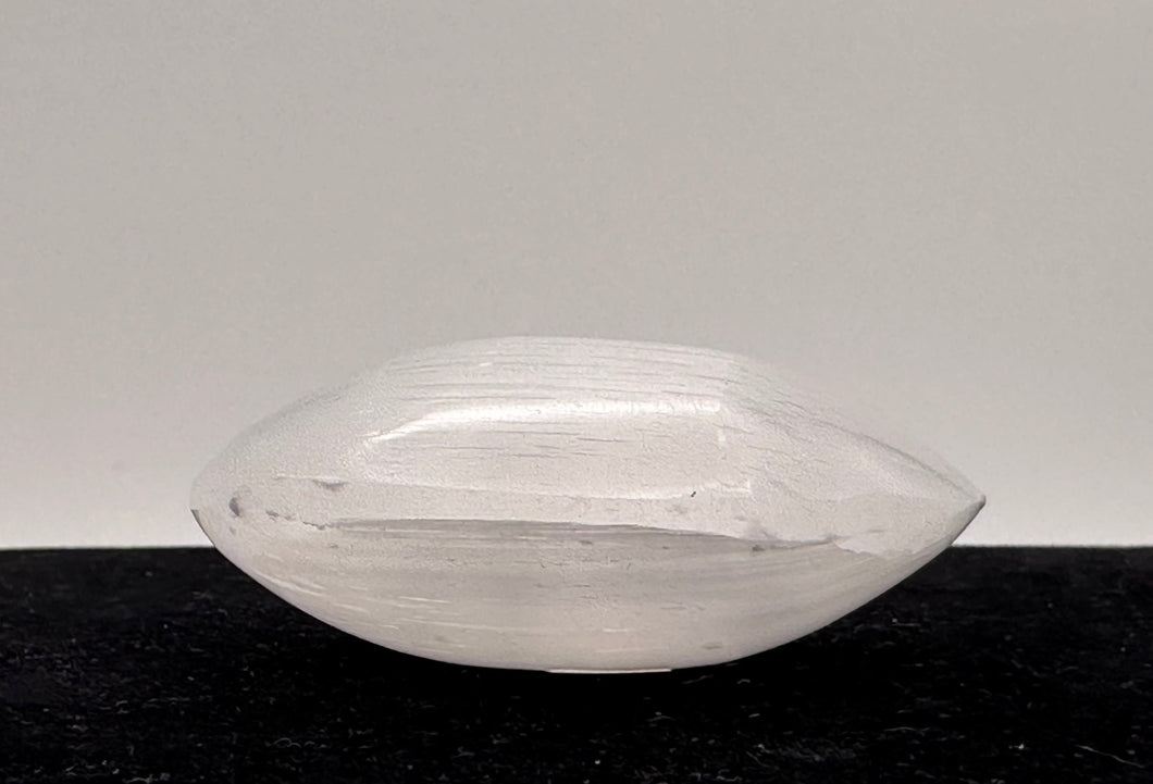 Selenite Palm Stone