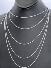 Load image into Gallery viewer, Adjustable 925 Silver Chain
