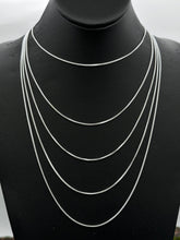 Load image into Gallery viewer, Adjustable 925 Silver Chain
