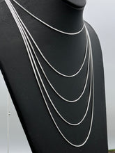 Load image into Gallery viewer, Adjustable 925 Silver Chain
