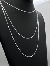 Загрузить изображение в средство просмотра галереи, Adjustable 925 Silver Chain
