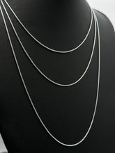 Загрузить изображение в средство просмотра галереи, Adjustable 925 Silver Chain
