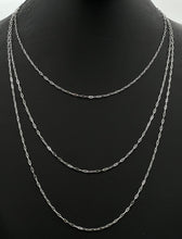 将图片加载到图库查看器，Adjustable 925 Silver Chain
