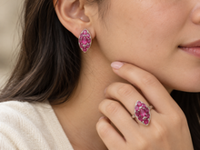 Cargar imagen en el visor de la galería, Ruby Earring and Ring Set
