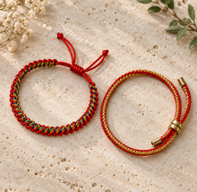 Load image into Gallery viewer, Lucky Red Cord Adjustable Bracelet
