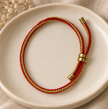 Load image into Gallery viewer, Lucky Red Cord Adjustable Bracelet
