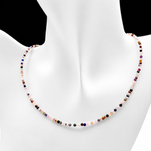 Load image into Gallery viewer, Gemstone Faceted Necklace
