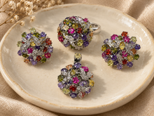 Load image into Gallery viewer, Mixed Gemstone Circle Set
