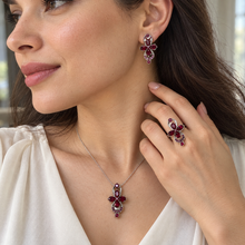 Cargar imagen en el visor de la galería, Ruby Cross Style Set
