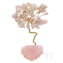 Cargar imagen en el visor de la galería, Wire Wrapped Gemstone tree with Gemstone base
