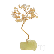 Cargar imagen en el visor de la galería, Wire Wrapped Gemstone tree with Gemstone base
