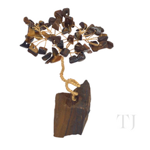 Load image into Gallery viewer, Wire Wrapped Gemstone tree with Gemstone base
