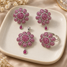 将图片加载到图库查看器，Ruby Flower Line Style Set
